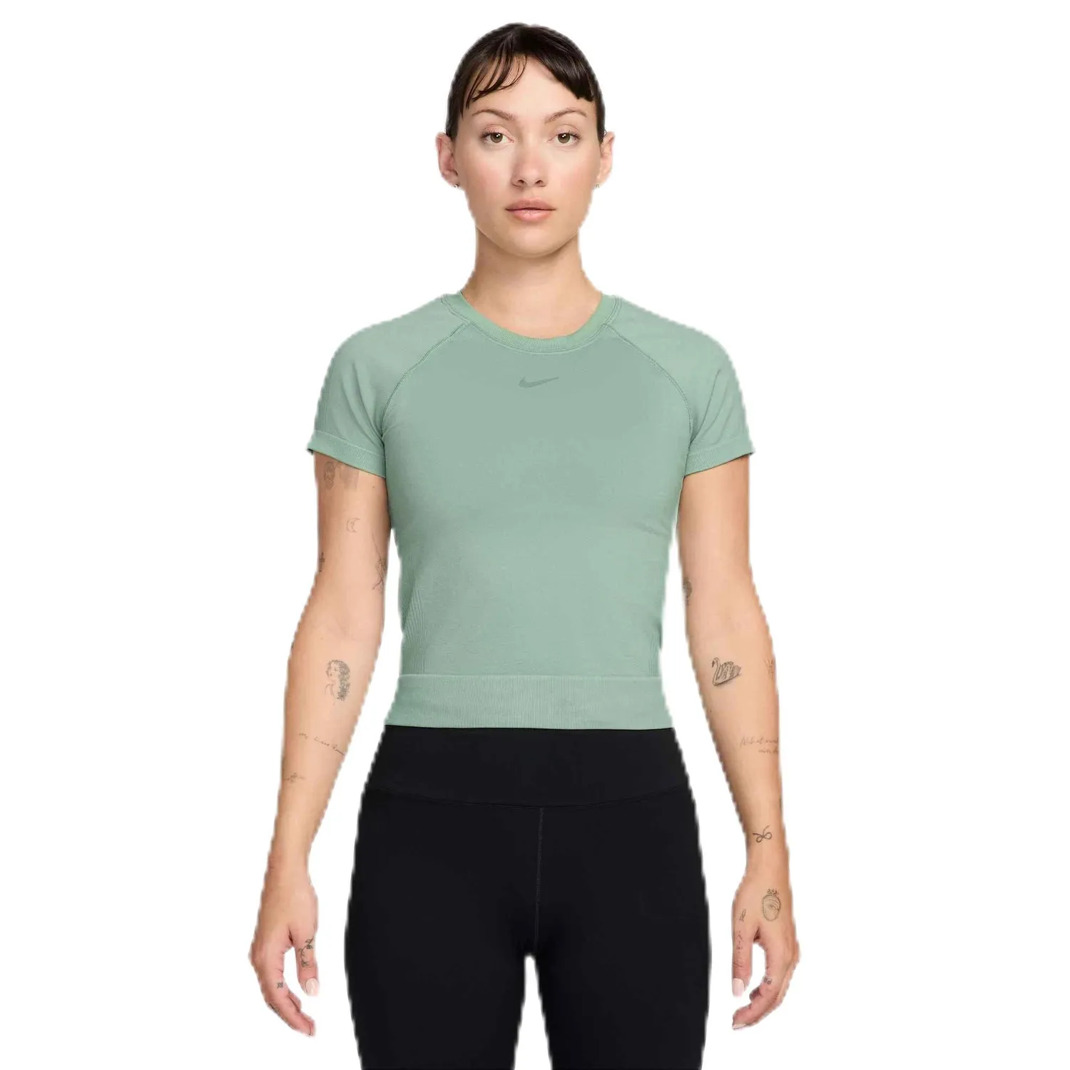 Nike Dri-FIT Seamless t-shirt donna M blu Work Blue