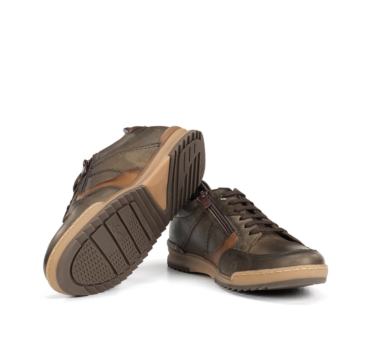 Fluchos Elder F2273 sneakers uomo verdi eleganti