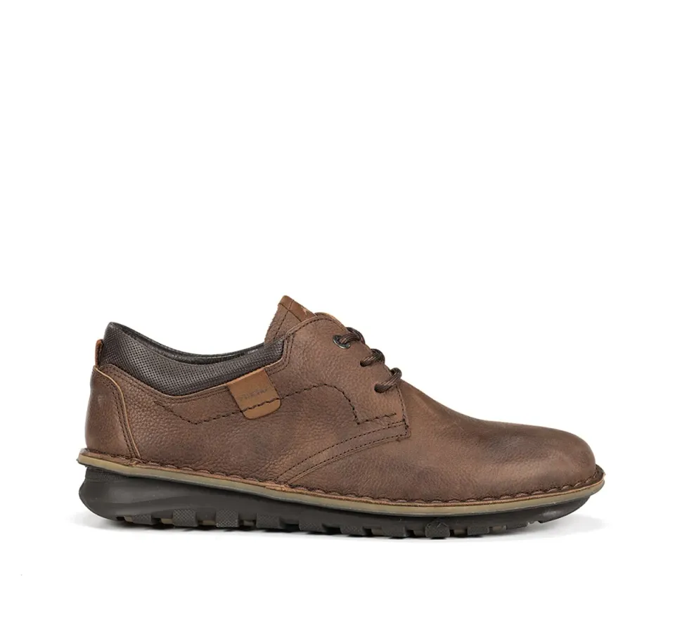 Fluchos Alvin F2258 scarpe marroni uomo lacci leggeri