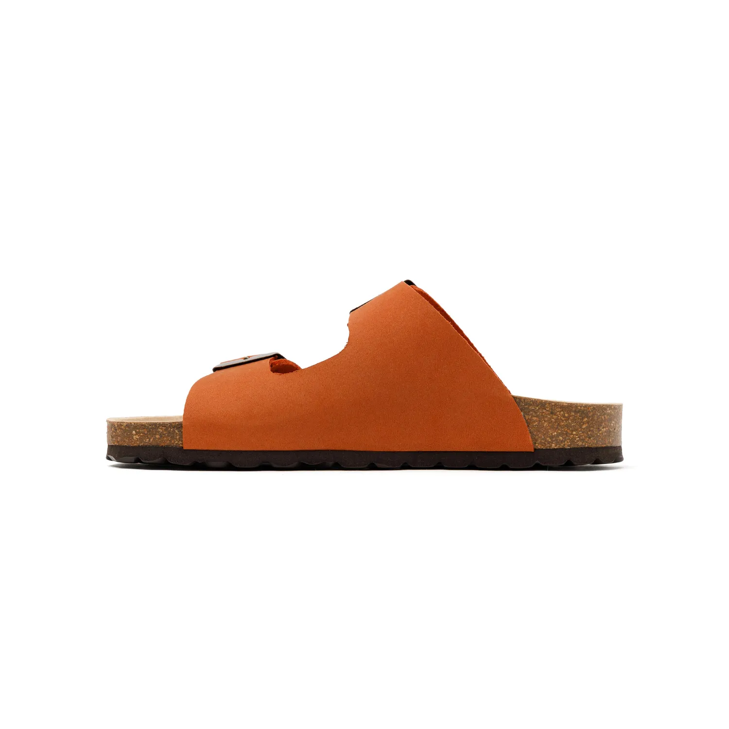 Suecos Bris sandali donna terracotta piani