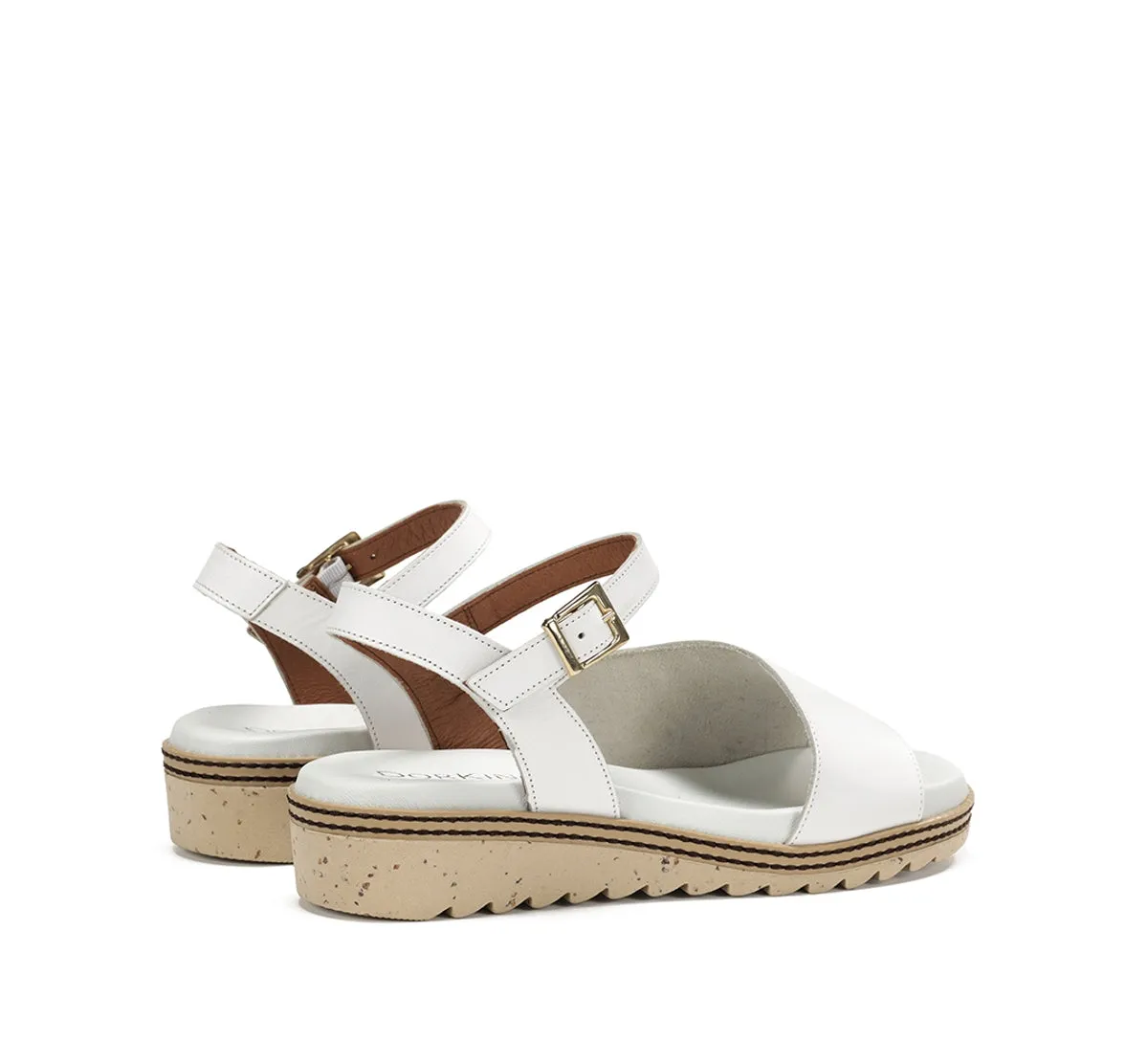 Fluchos Espe D8771 sandali bianchi donna comodi