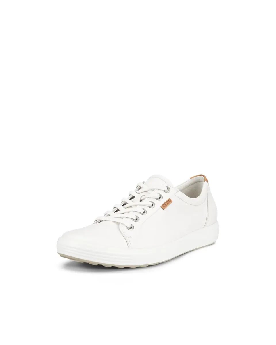 Ecco Soft 7 Sneaker Donna Pelle Bianca