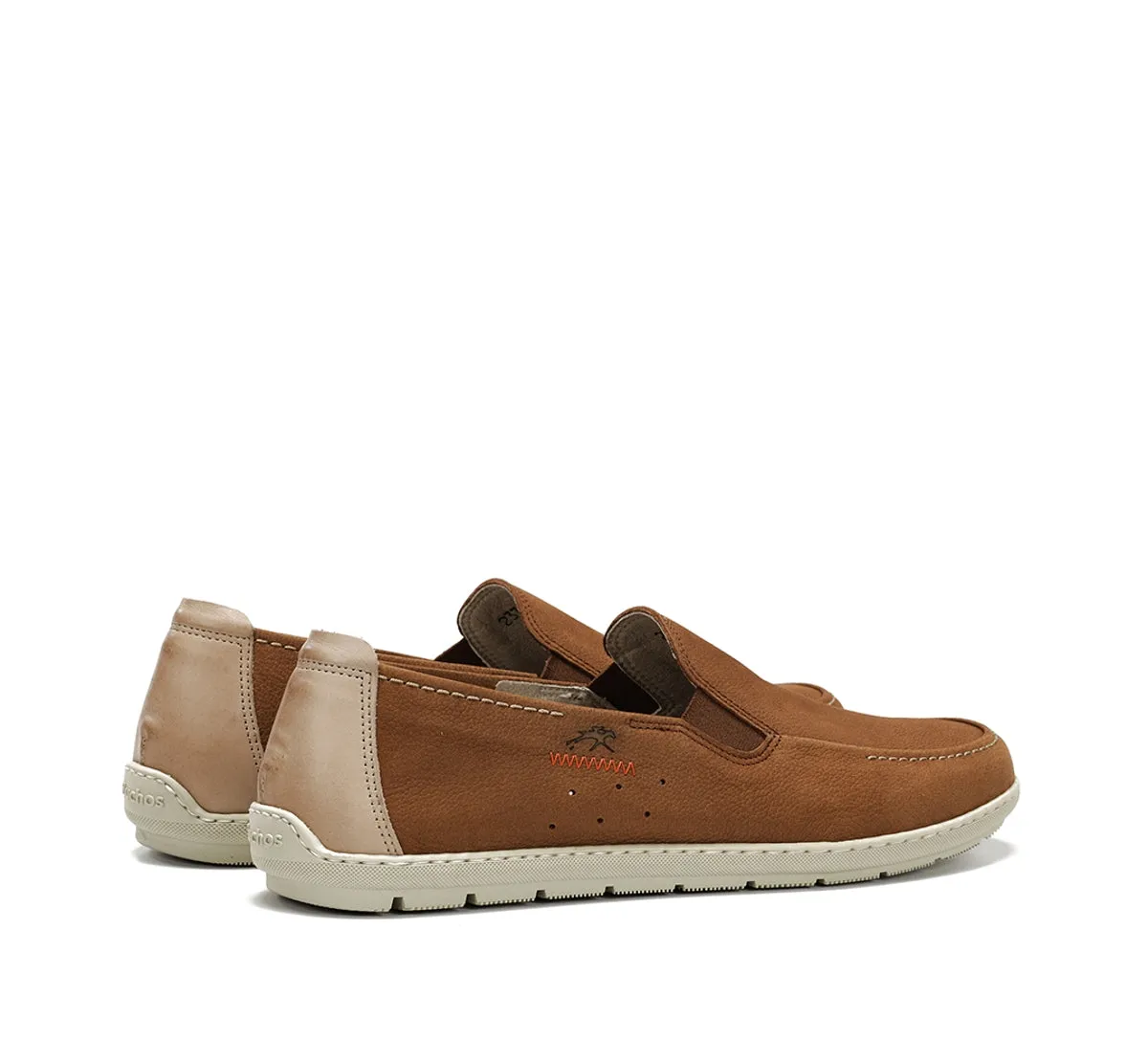 Fluchos Andy F2370 Slip On Uomo Marroni con Fibbia