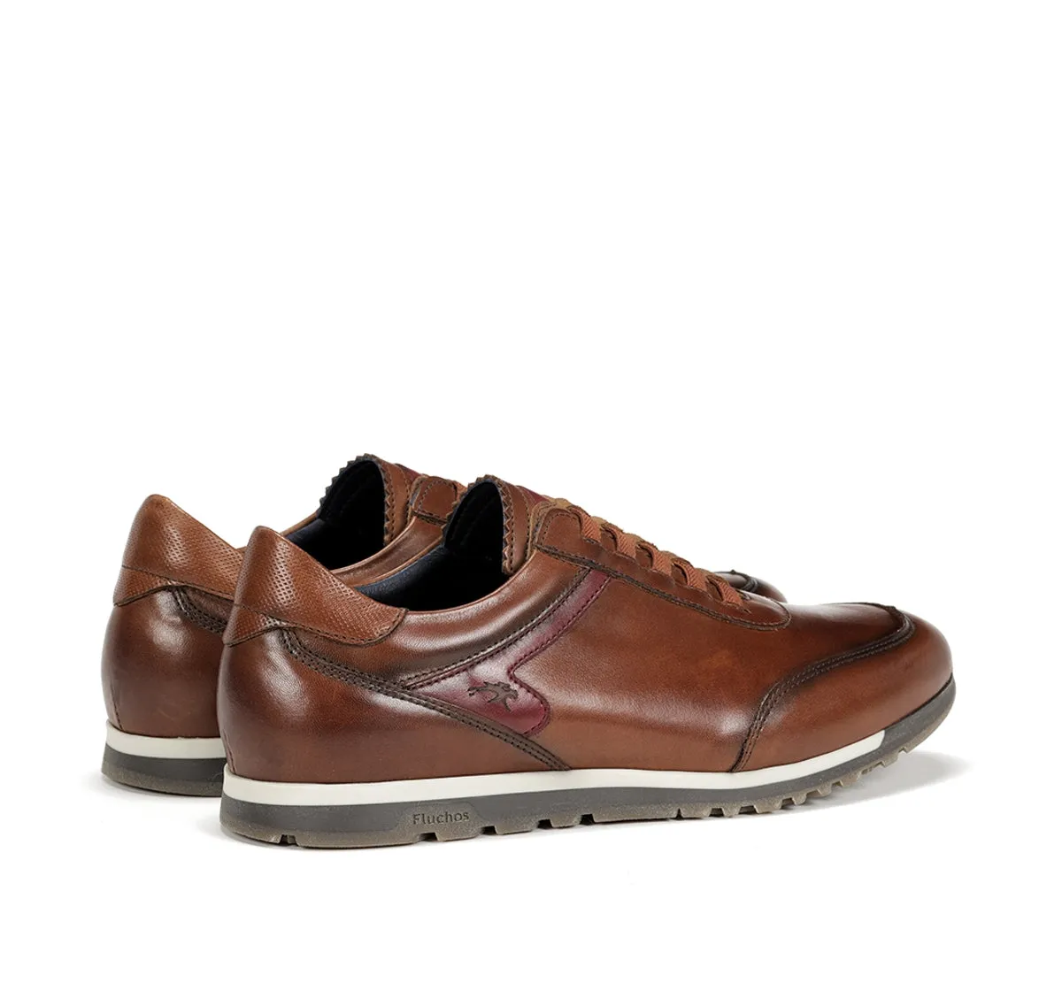 Fluchos Sander F1195 sneakers uomo marroni ammortizzate