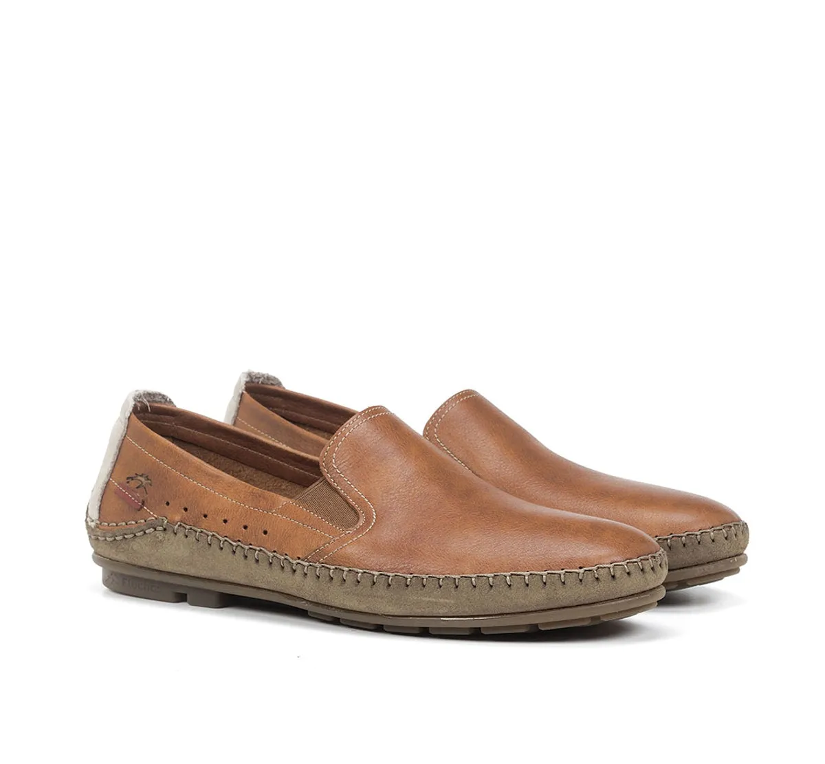 Fluchos Dorian F1174 mocassino marrone uomo flessibile