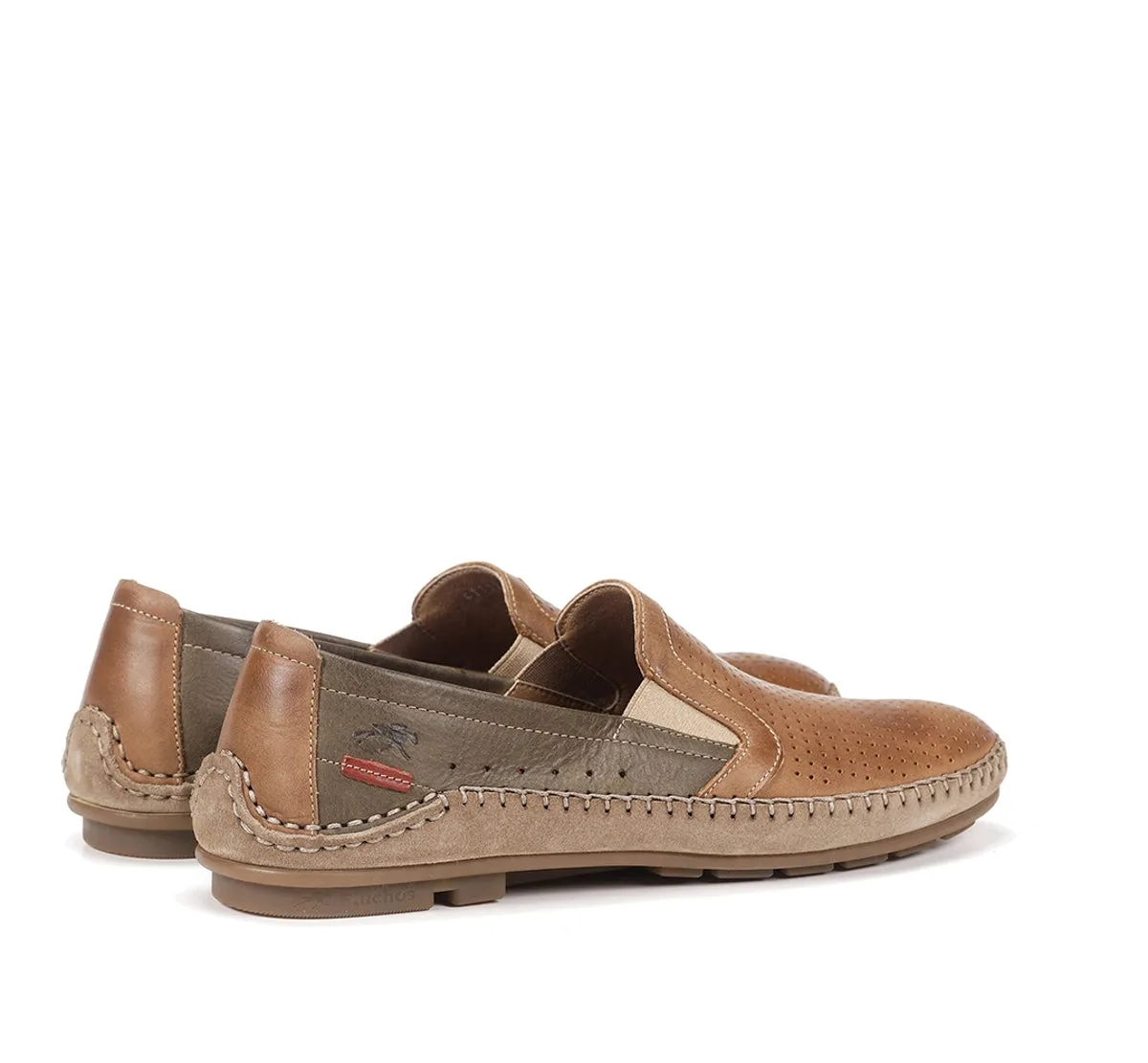 Fluchos Dorian F1172 mocassino uomo marrone casual