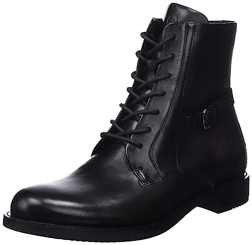 Ecco Sartorelle 25 stivali donna neri tacco basso