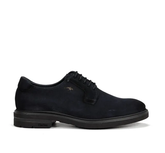 Fluchos Belgas F0631 scarpa blu uomo pelle classica