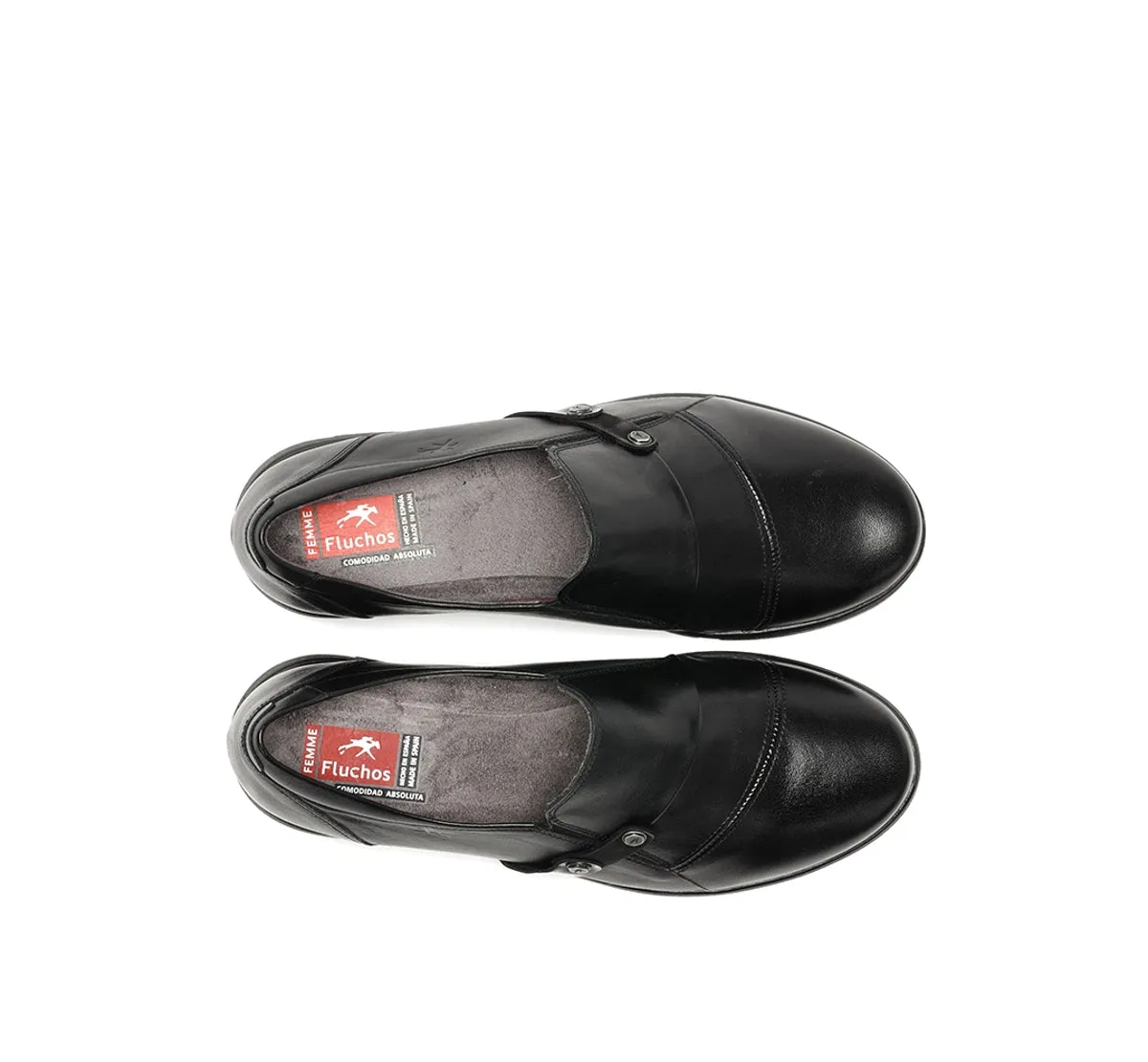 Fluchos Styll F1567 Scarpe Donna Nere Comfort