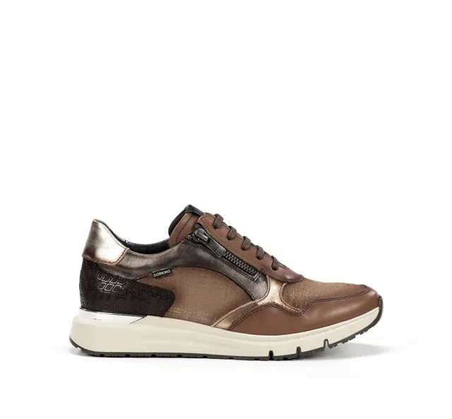 Fluchos Serena D9213 Sneaker Donna Tortora Comode