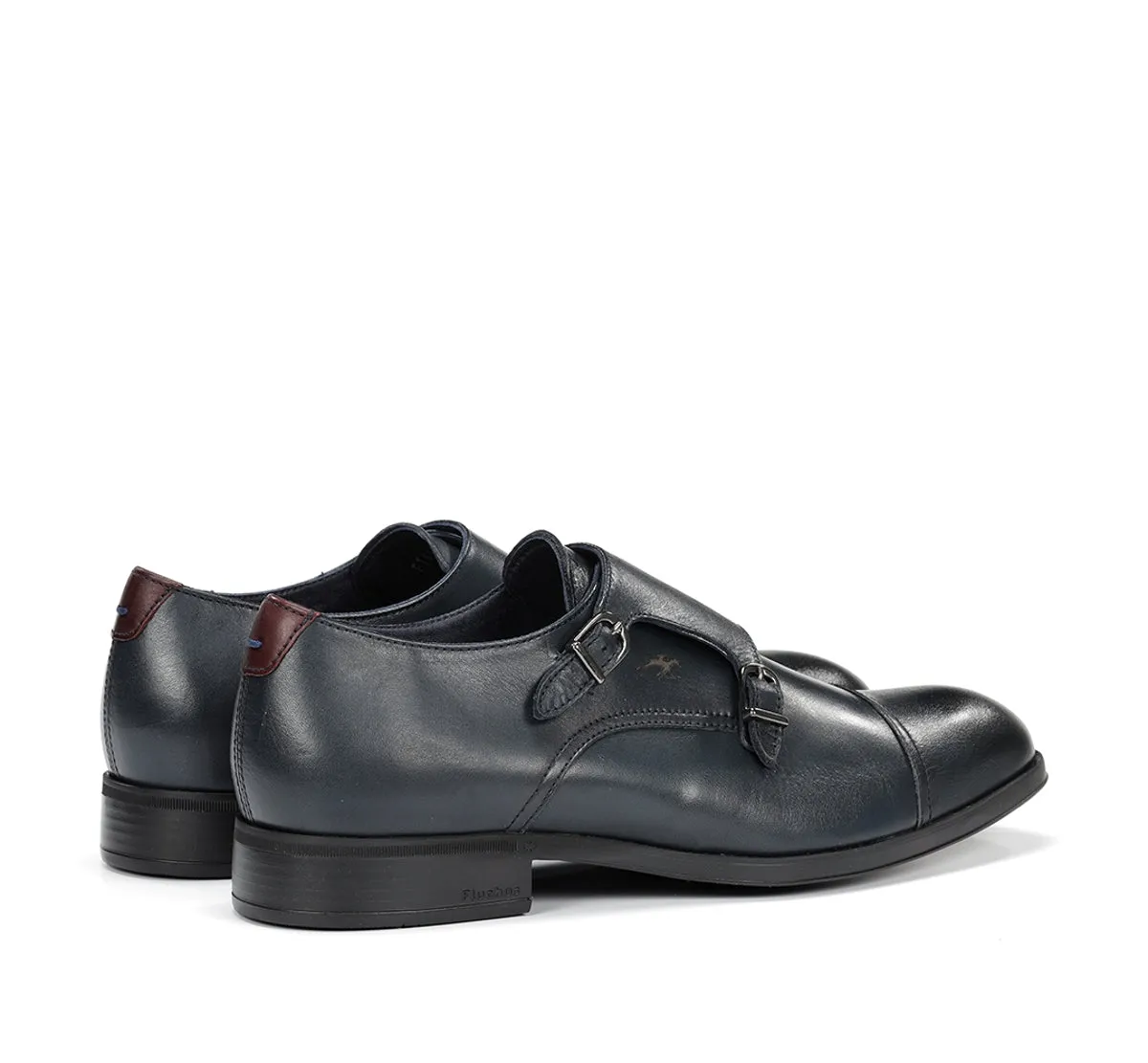 Fluchos Asgard F1838 scarpa uomo blu pelle elegante