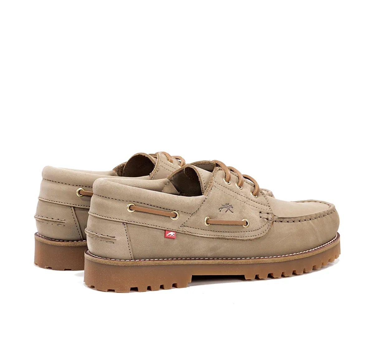 Fluchos Scott F0054 scarpa barca tortora