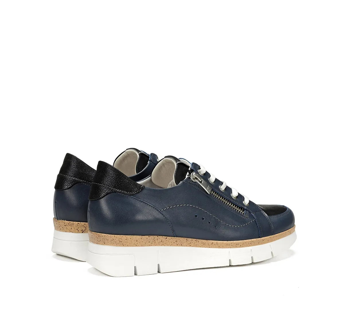 Fluchos India D9301 sneakers donna blu sportiva