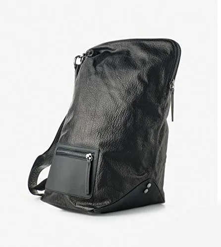 Alexander Smith zainetto pelle bottalata cerniera 45 cm made in Italy