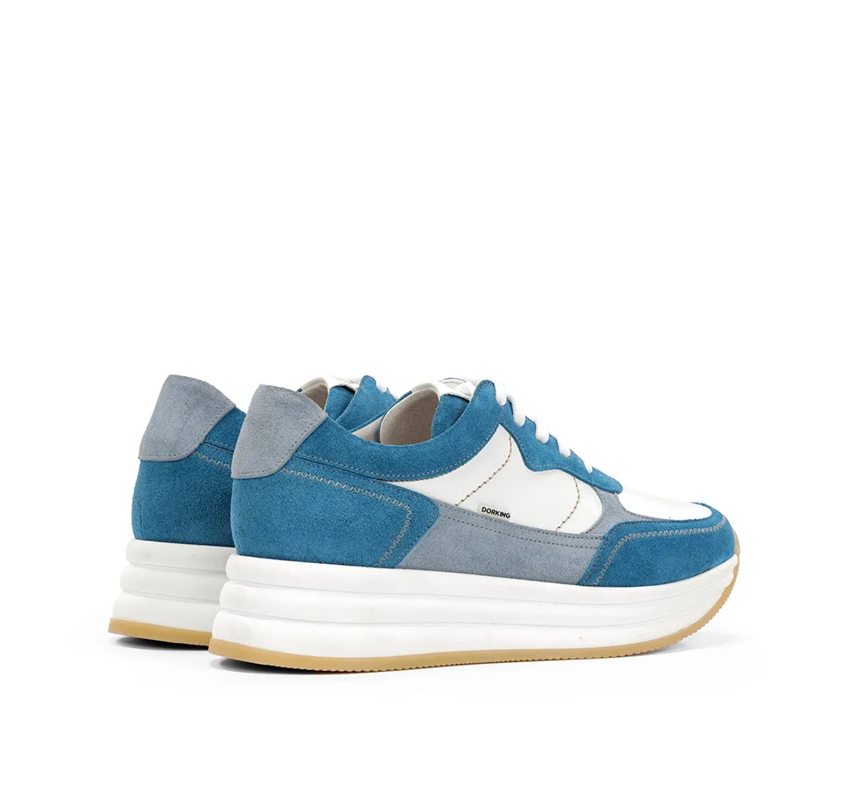 Fluchos Draz D9436 sneakers donna blu platform leggera
