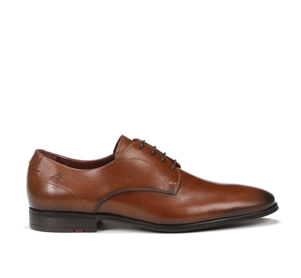Fluchos Adam F0842 scarpe stringate uomo marroni pelle