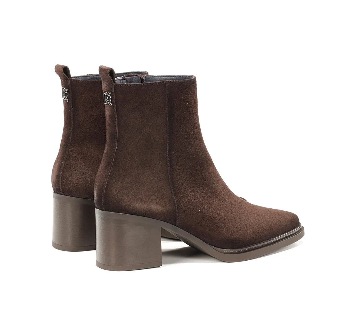 Dorking Tess D9822 stivaletti donna marrone tacco medio