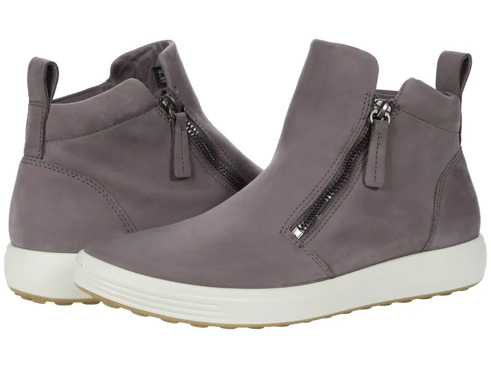 Ecco Soft 7 W sneakers donna pelle nera
