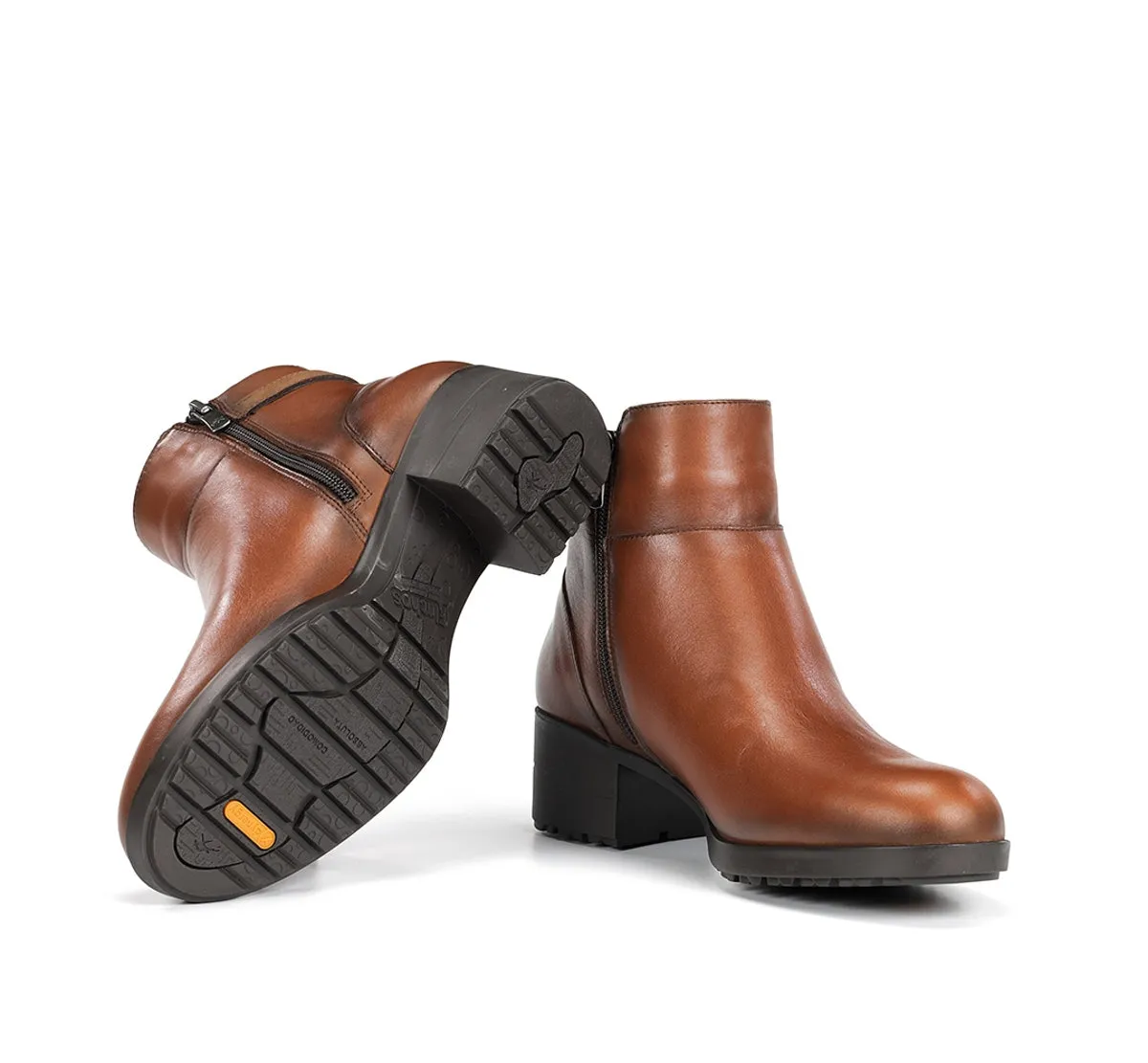Fluchos Aliss F2240 stivaletti donna marroni