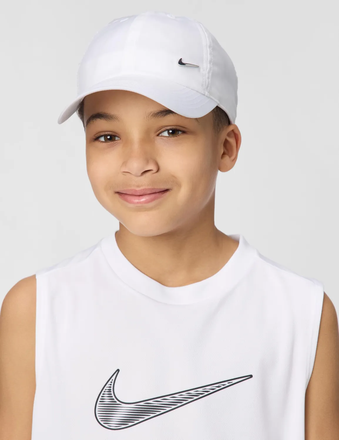 Nike Club berretto baseball bianco taglia unica traspirante
