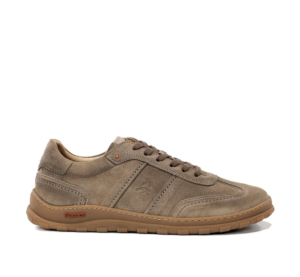 Fluchos Jerry F2502 sneakers uomo beige pianta larga