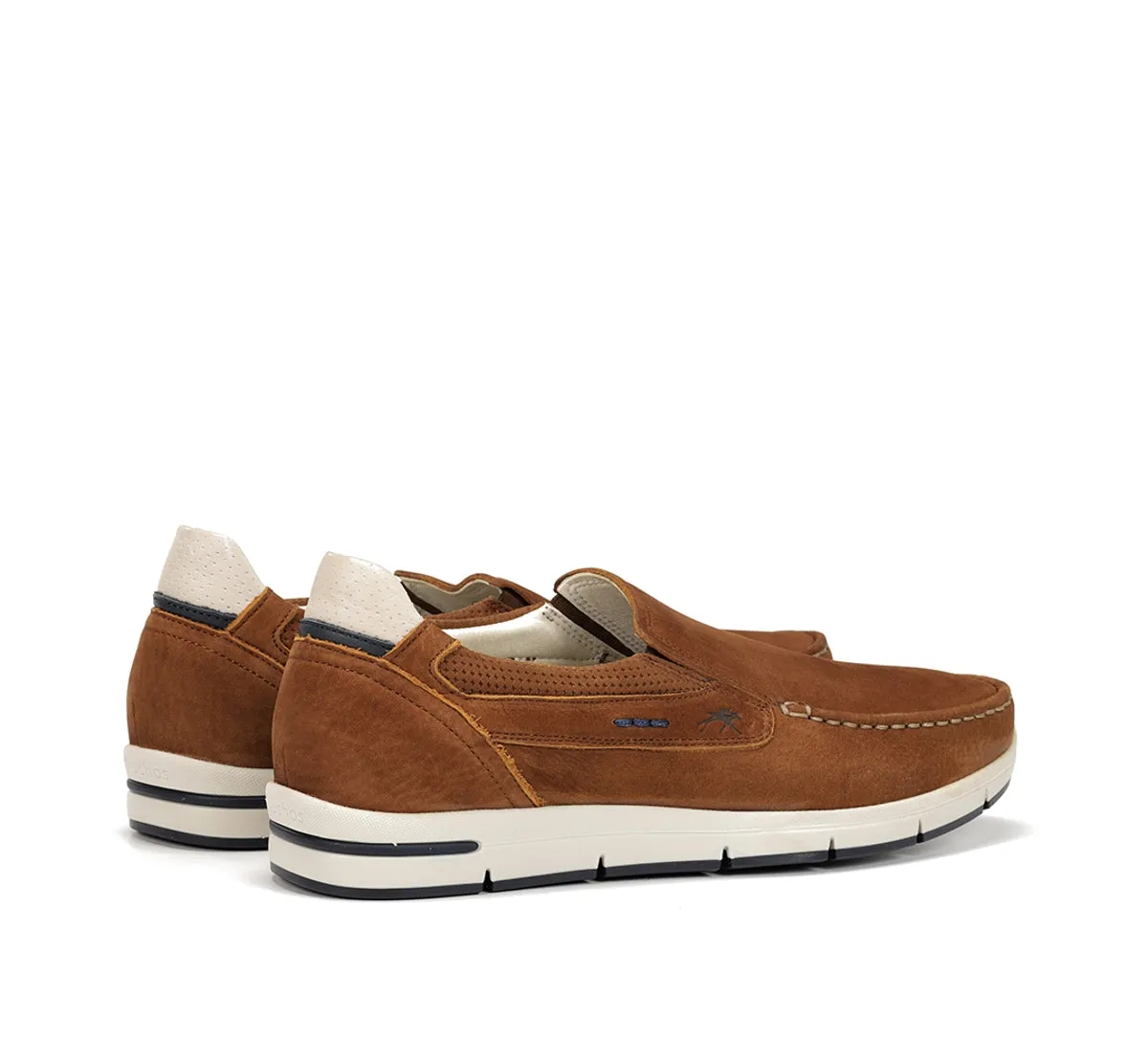 Fluchos Yannic F1696 slip on uomo marroni lacci