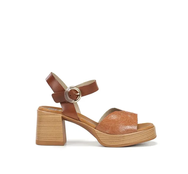 Fluchos Diamond D9287 sandali marrone tacco largo