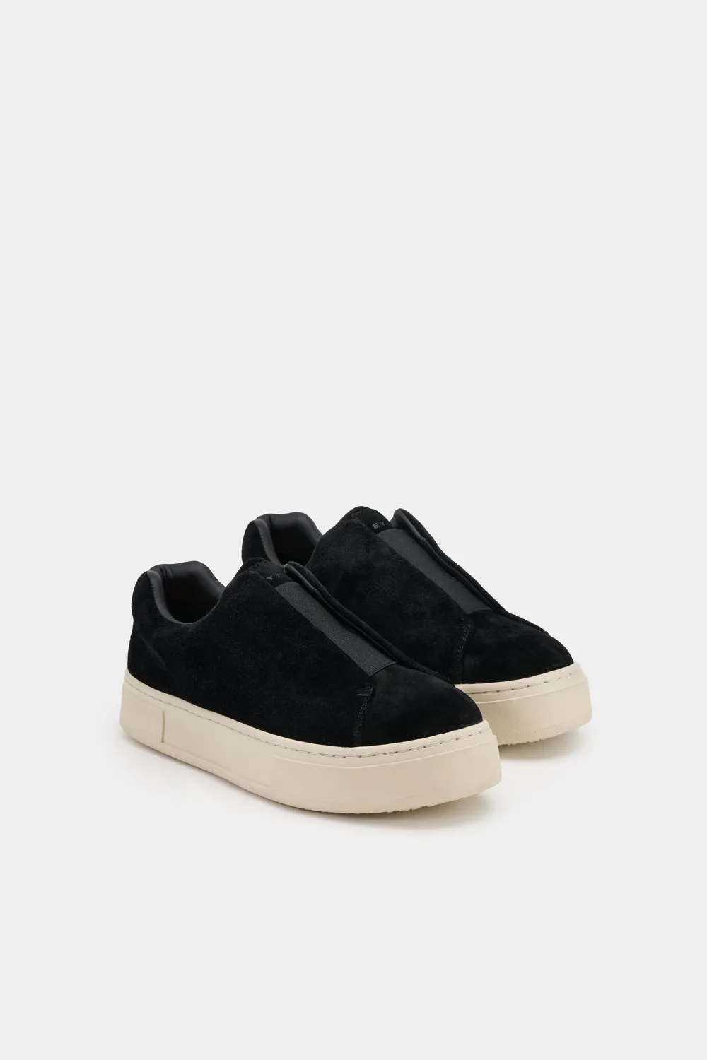 Eytys Doja Slip-On sneakers camoscio nero elastico