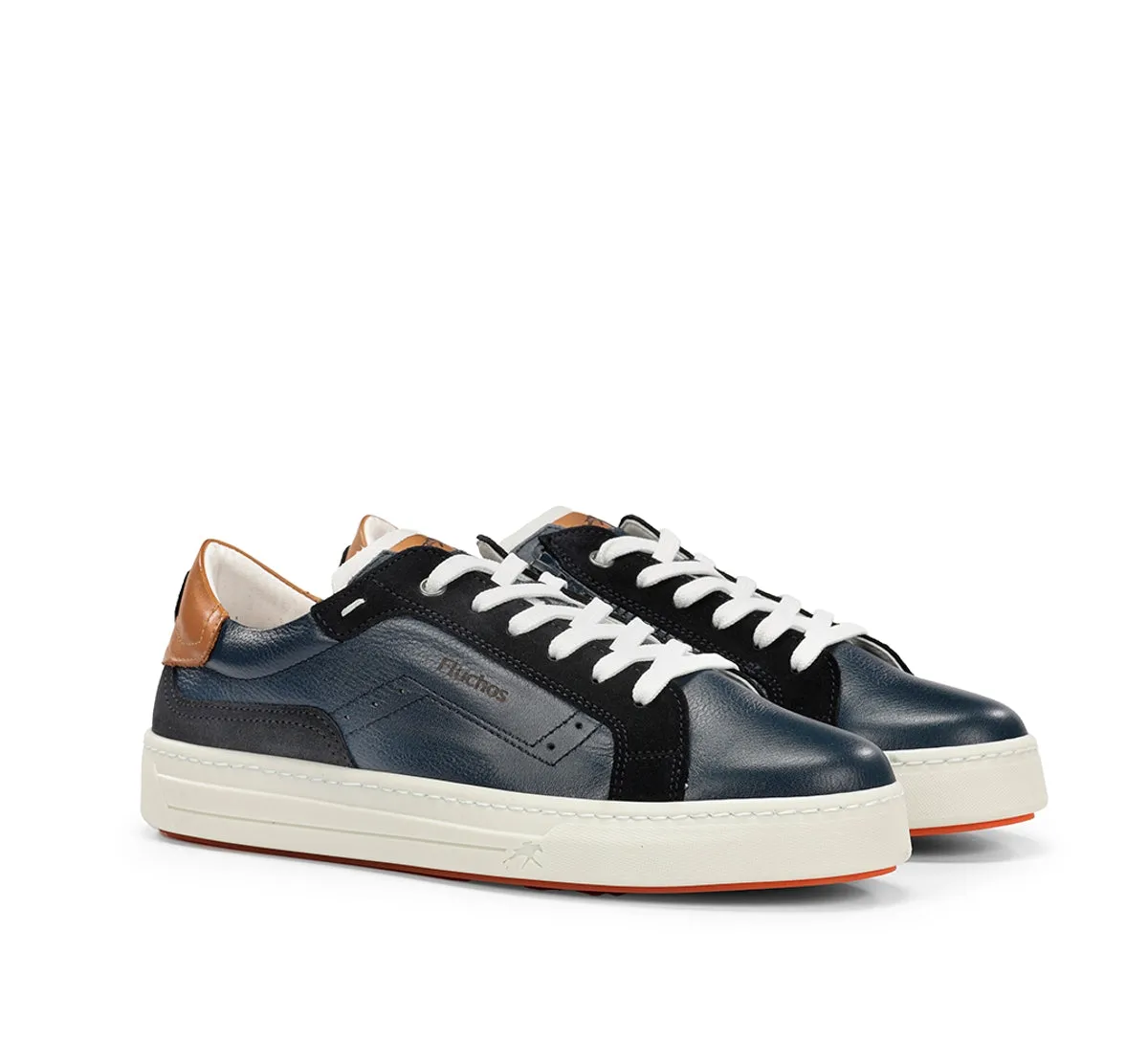 Fluchos Nemo F2216 sneakers uomo blu suola alta