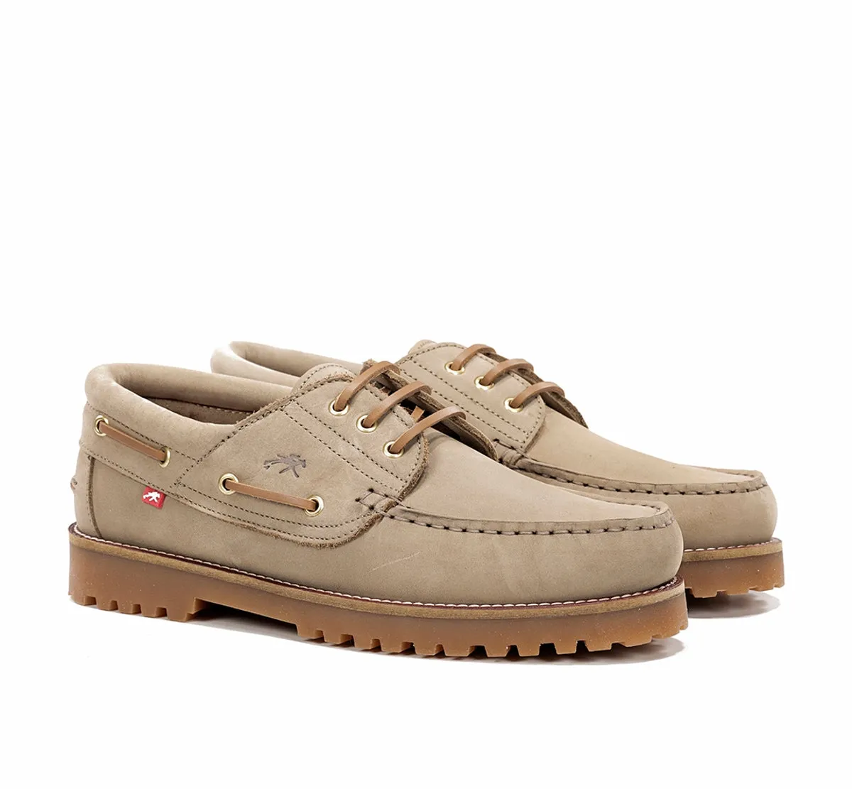 Fluchos Scott F0054 scarpa barca tortora