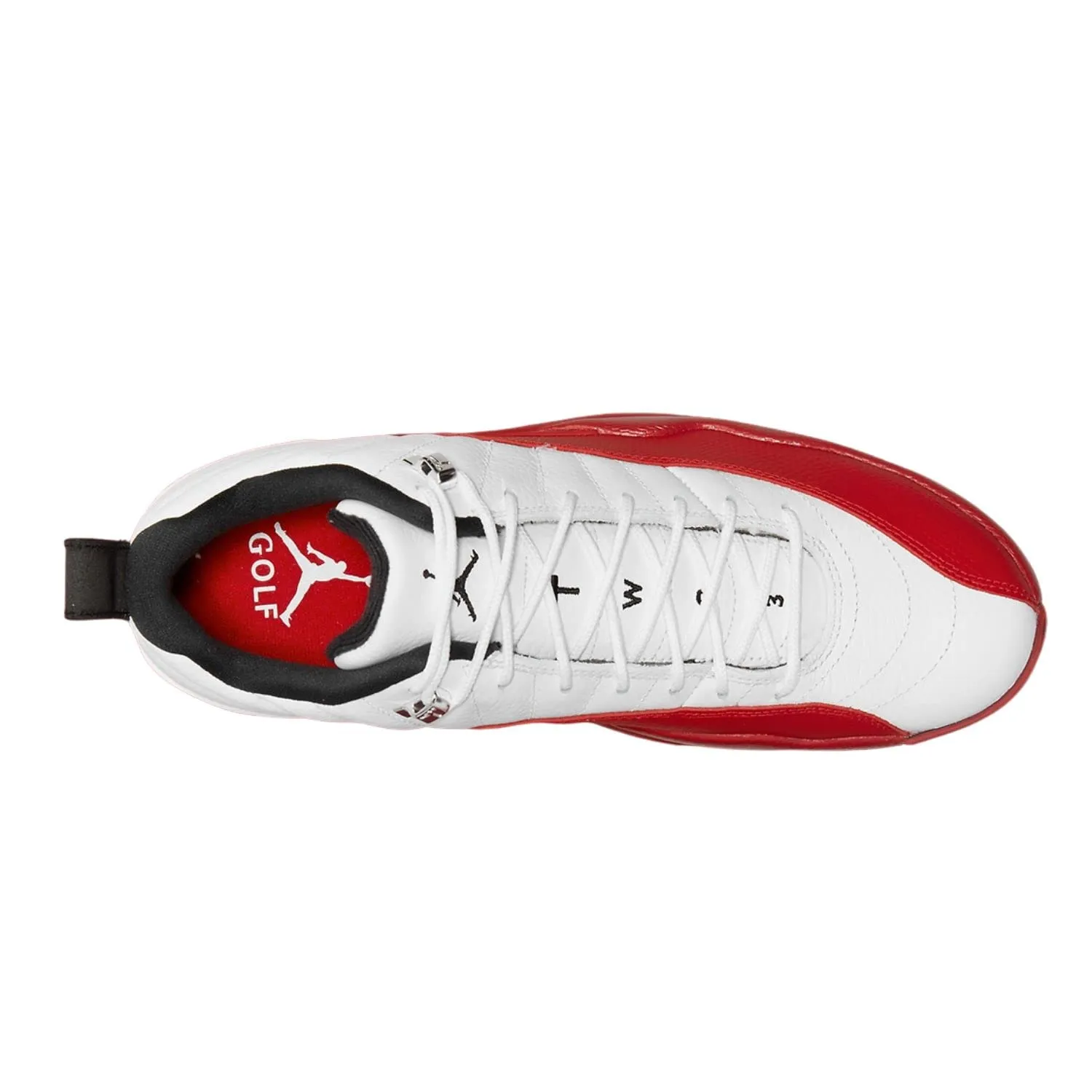 Jordan 12 Low Golf sneaker uomo bianco taxi