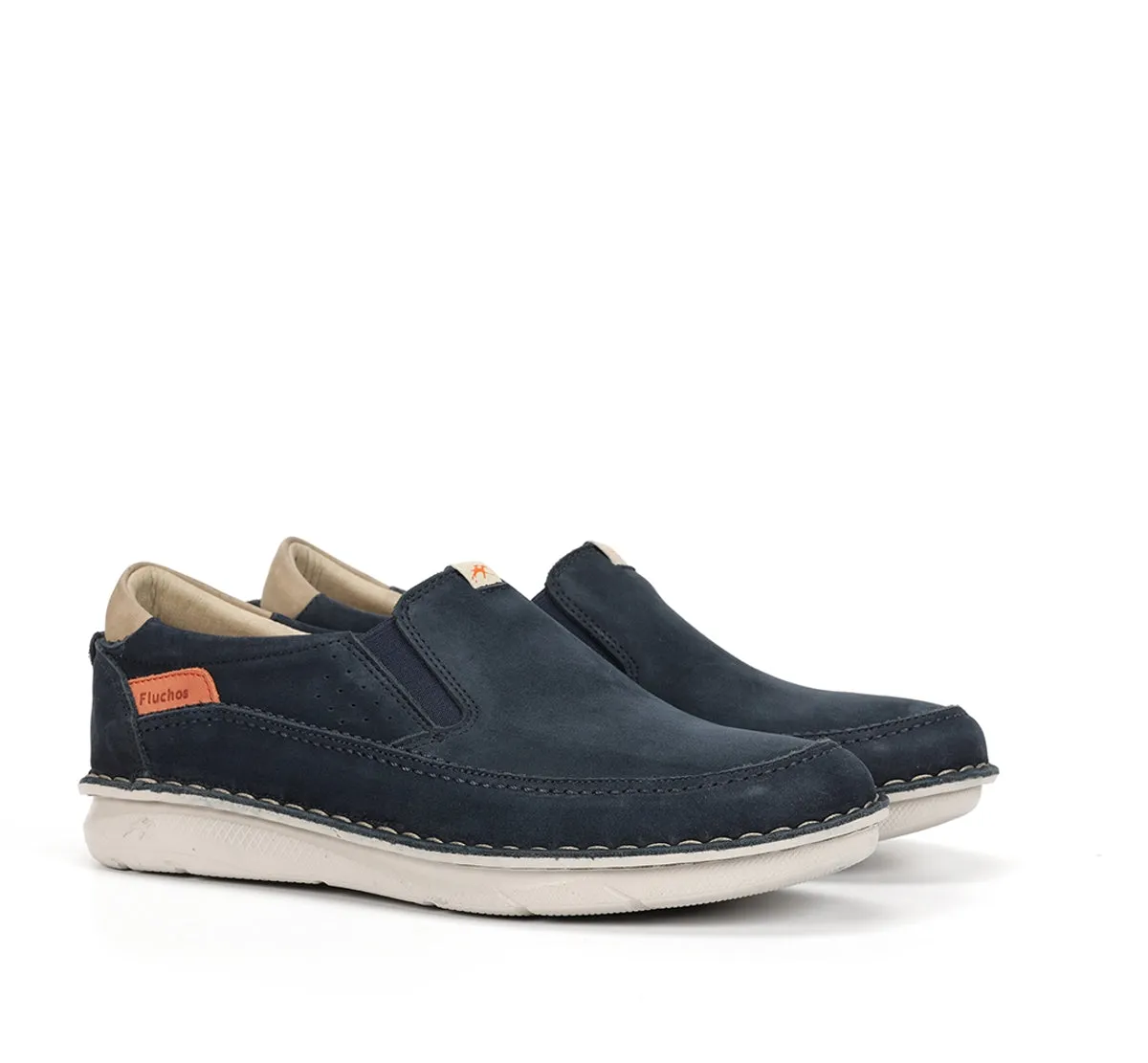 Fluchos Parker F2001 Slip On Uomo Blu Comode