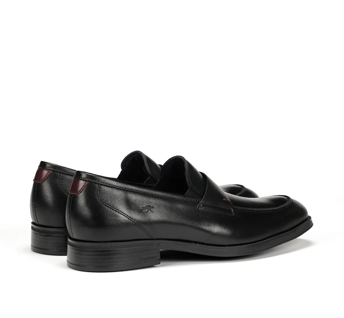 Fluchos Asgard F1890 mocassini uomo neri pelle