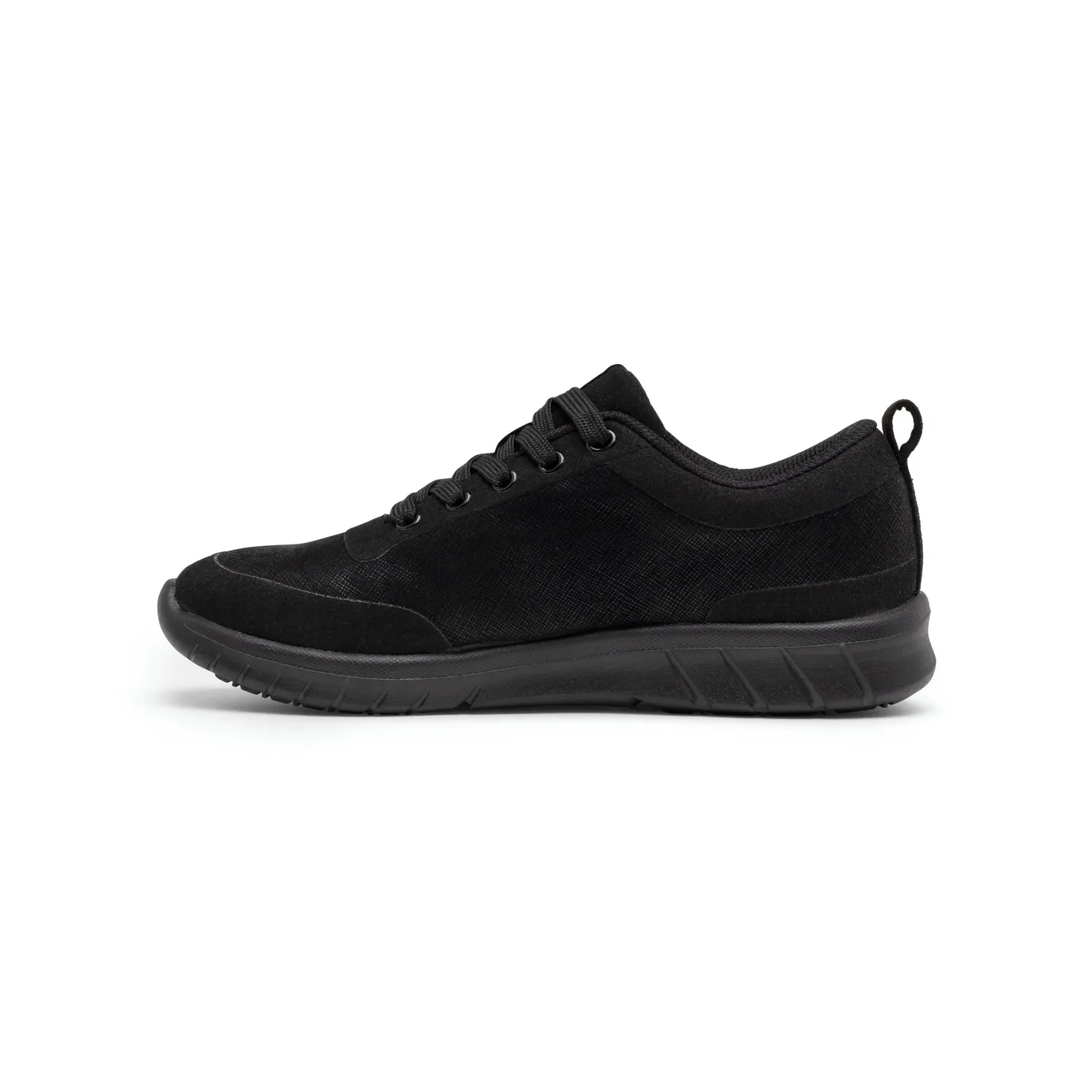 Suecos Alma Velvety Black scarpe sportive nere eleganti