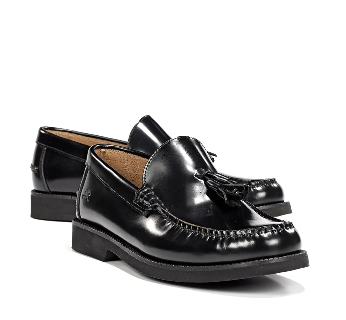 Fluchos Stamford F0047 mocassini uomo neri pelle