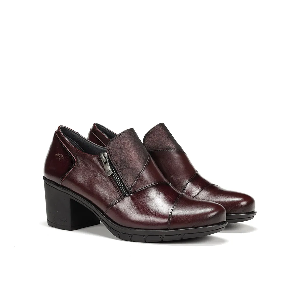 Fluchos Nydia F1802 slip on donna bordeaux elegante