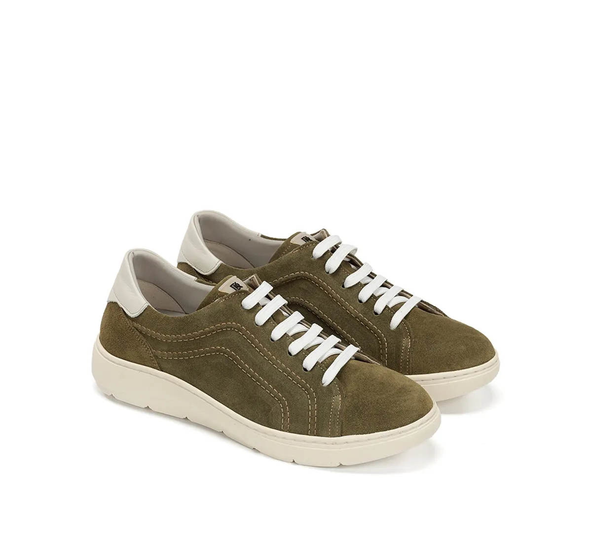 Dorking Yet D9646 sneakers donna verde pianta larga