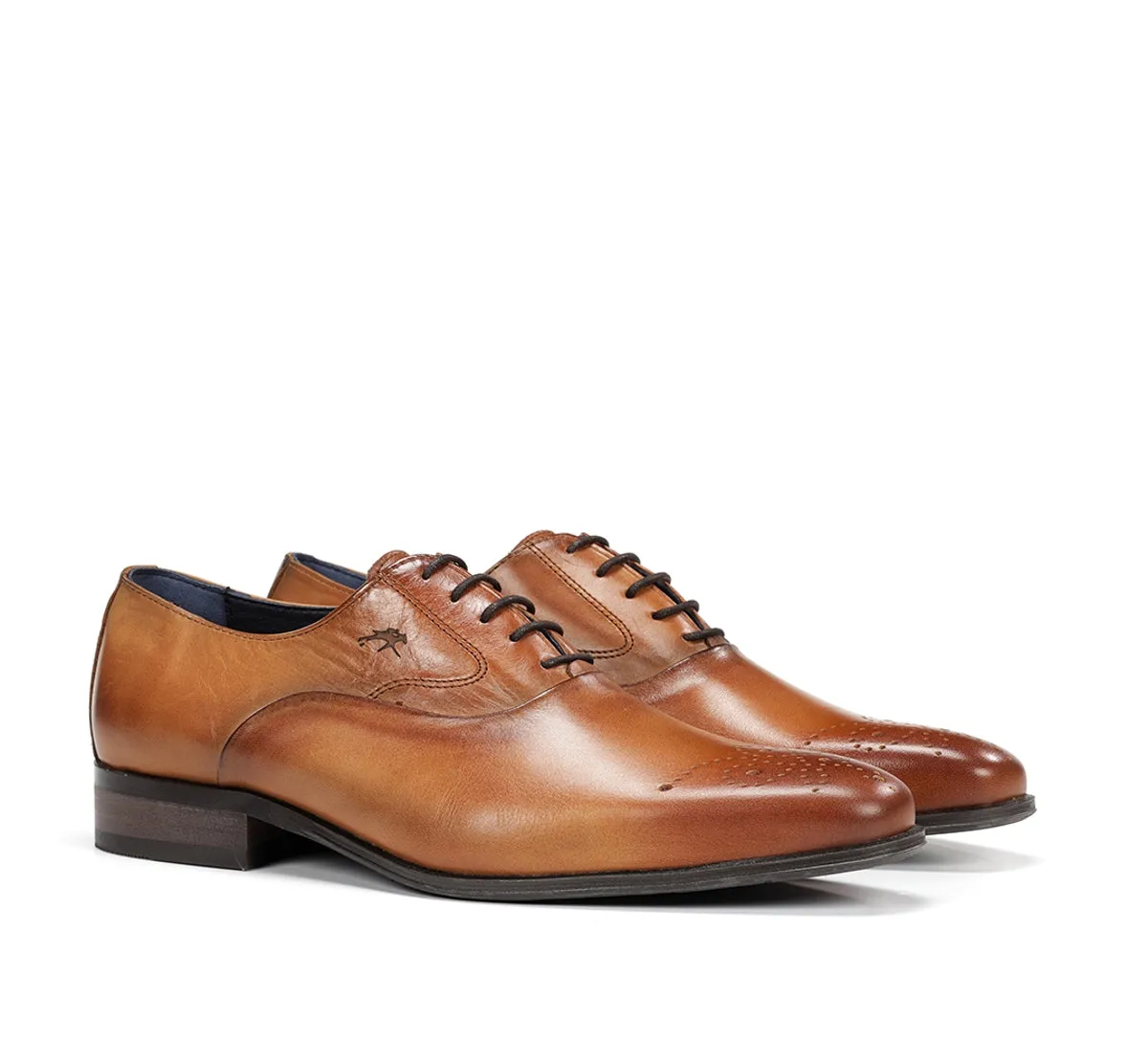 Fluchos Cesar F0404 scarpe marroni uomo cerimonia