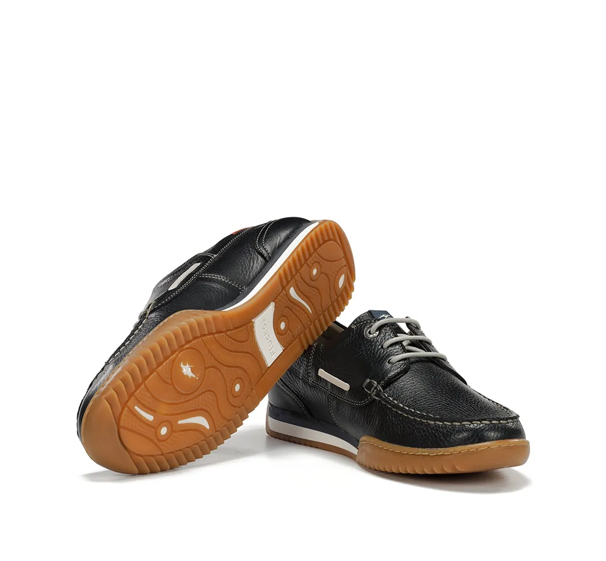 Fluchos Bruno F2434 scarpe barca blu uomo