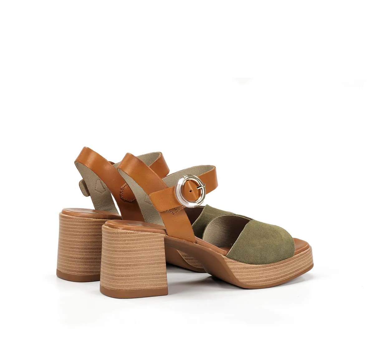 Fluchos Diamond D9287 Sandali Donna Verde Tacco