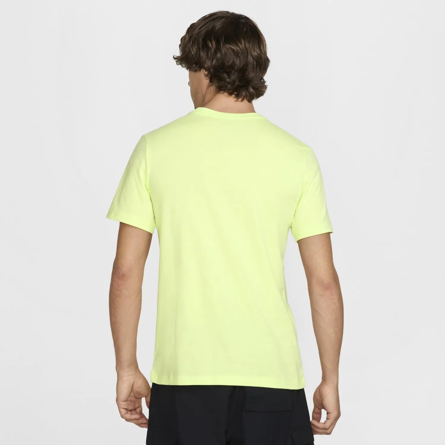 Nike Icon Futura t-shirt uomo M giallo cotone