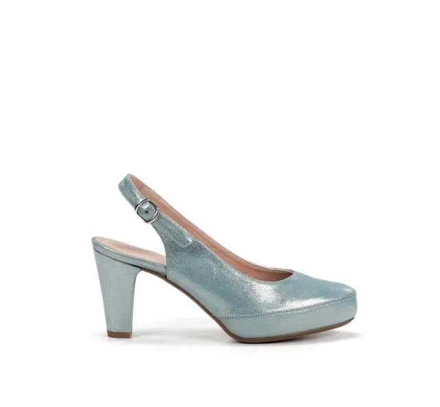 Dorking Blesa D5833 Décolleté Donna Blu Tacco Medio