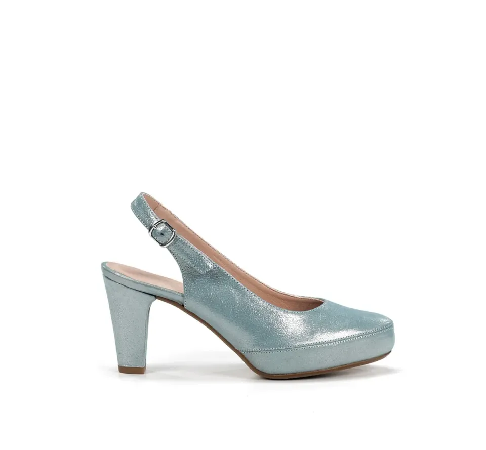 Dorking Blesa D5833 Décolleté Donna Blu Tacco Medio