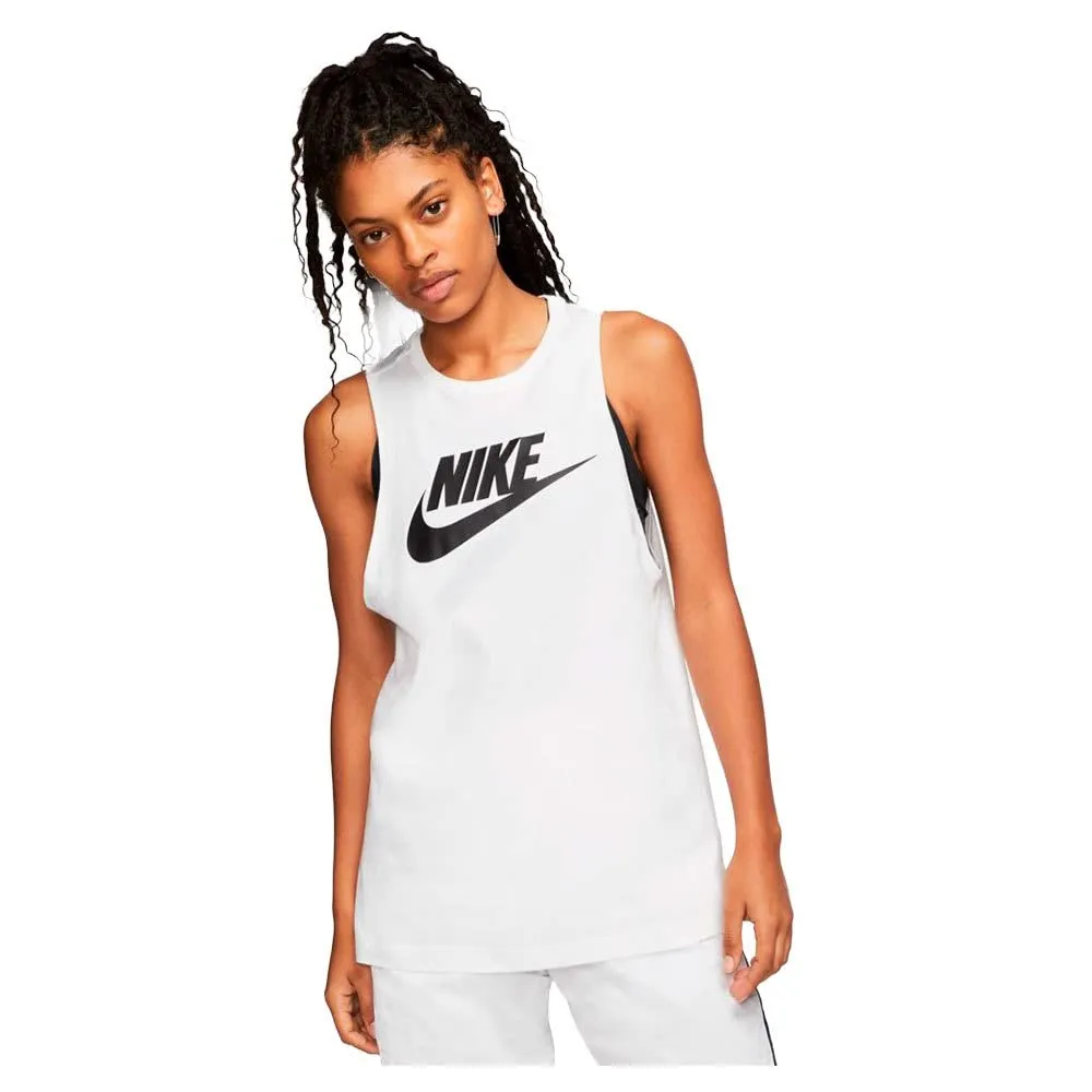 Nike Sportswear Essential canotta donna cotone nera