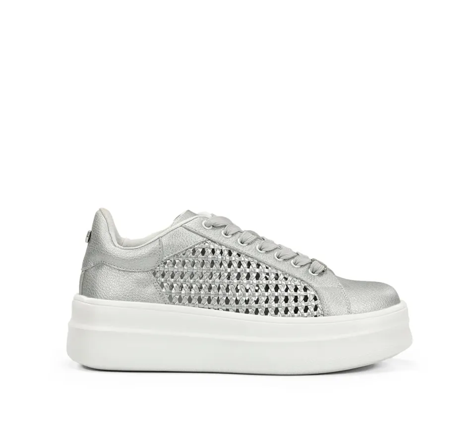 Dorking Swift D9522 sneaker donna argento XXL