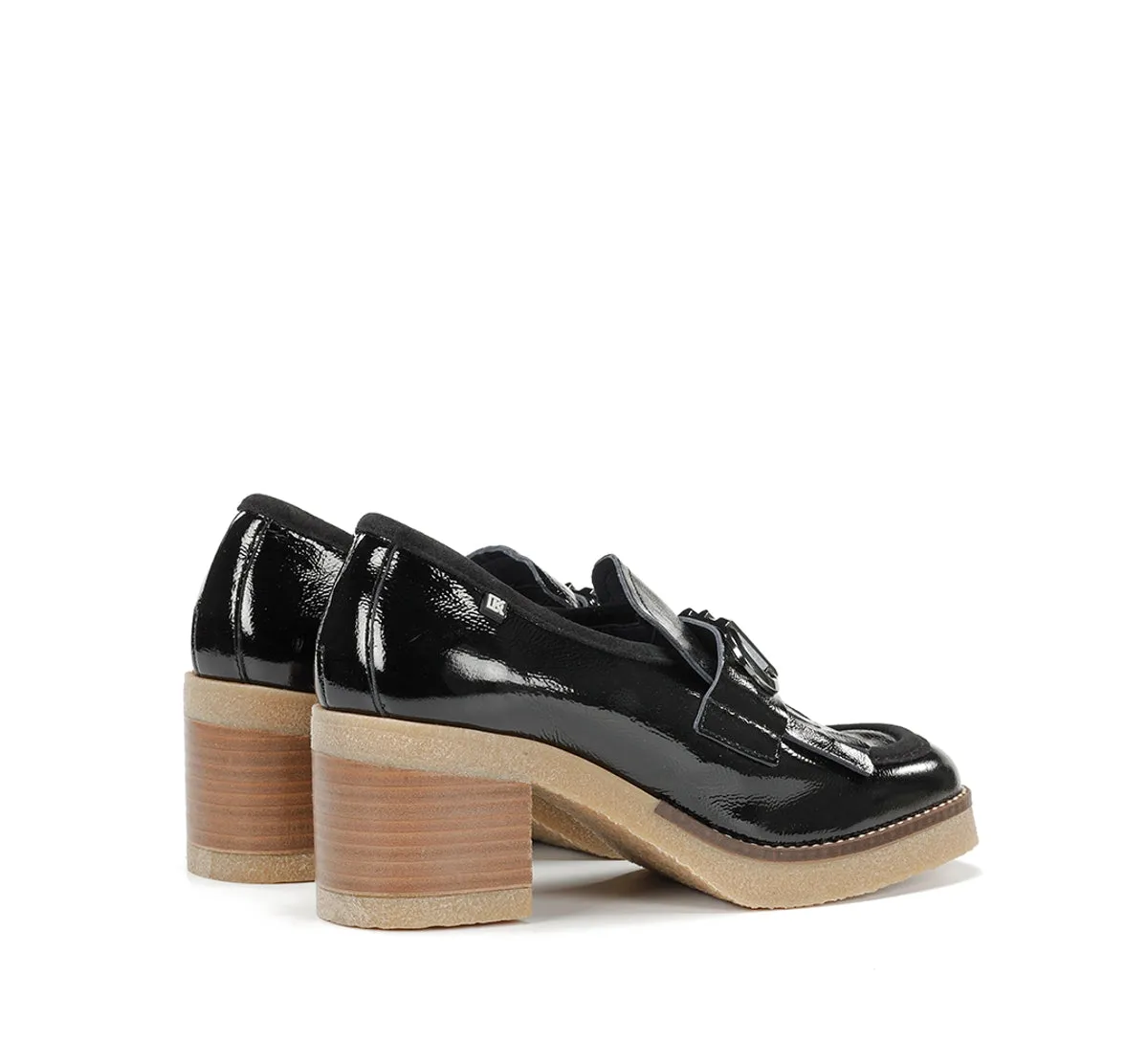 Dorking Oprah D9352 Mocassino Donna Nero Tacco Medio