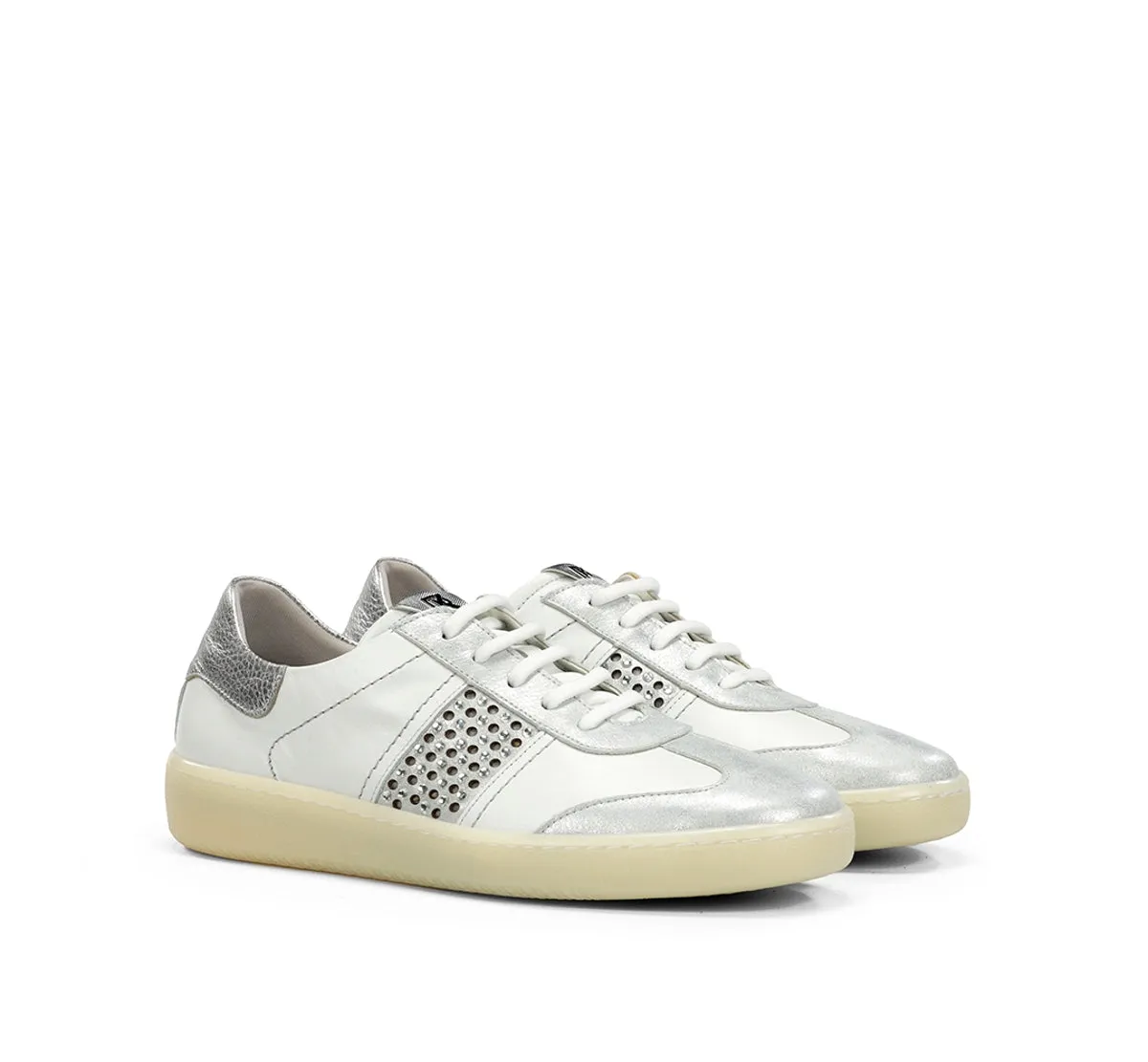 Fluchos Lynn D9478 sneakers donna argento metallizzato