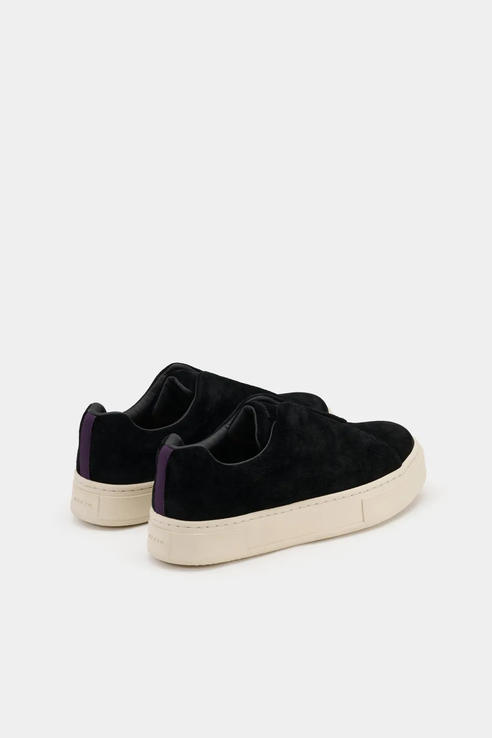 Eytys Doja Slip-On sneakers camoscio nero elastico