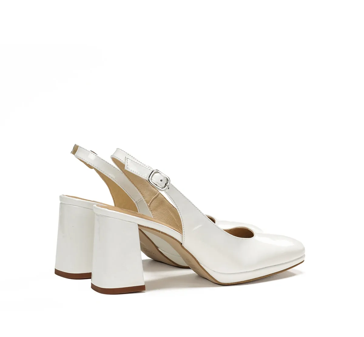 Dorking Karla D9262 scarpe donna bianche tacco