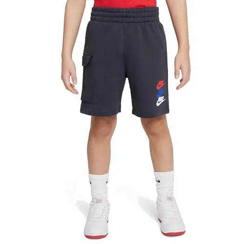 Nike Si Fleece Cargo pantaloncini bimbo 12-13 anni grigi